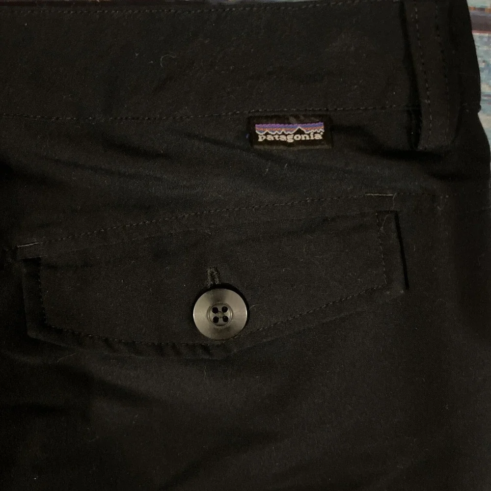 PATAGONIA pants Womens size 6 black lightweight 28 Inseam - Picture 7 of 7